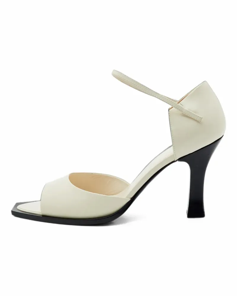 The Row ankle-strap sandals - Nude Nude