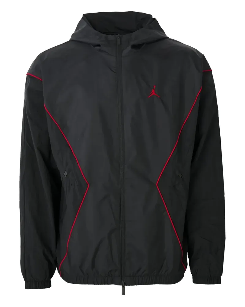 Jordan Jacke mit Logo-Stickerei - Schwarz Schwarz
