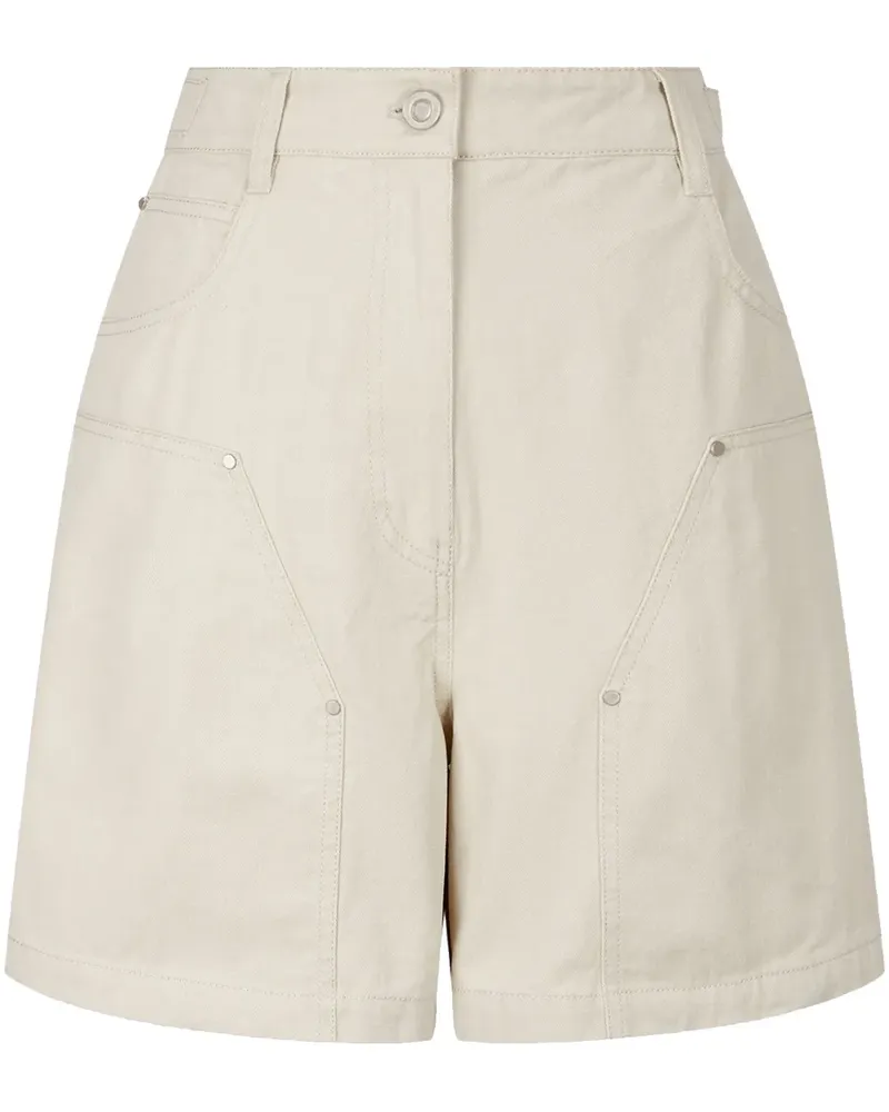 STUDIO TOMBOY Shorts mit Nietendetail - Nude Nude