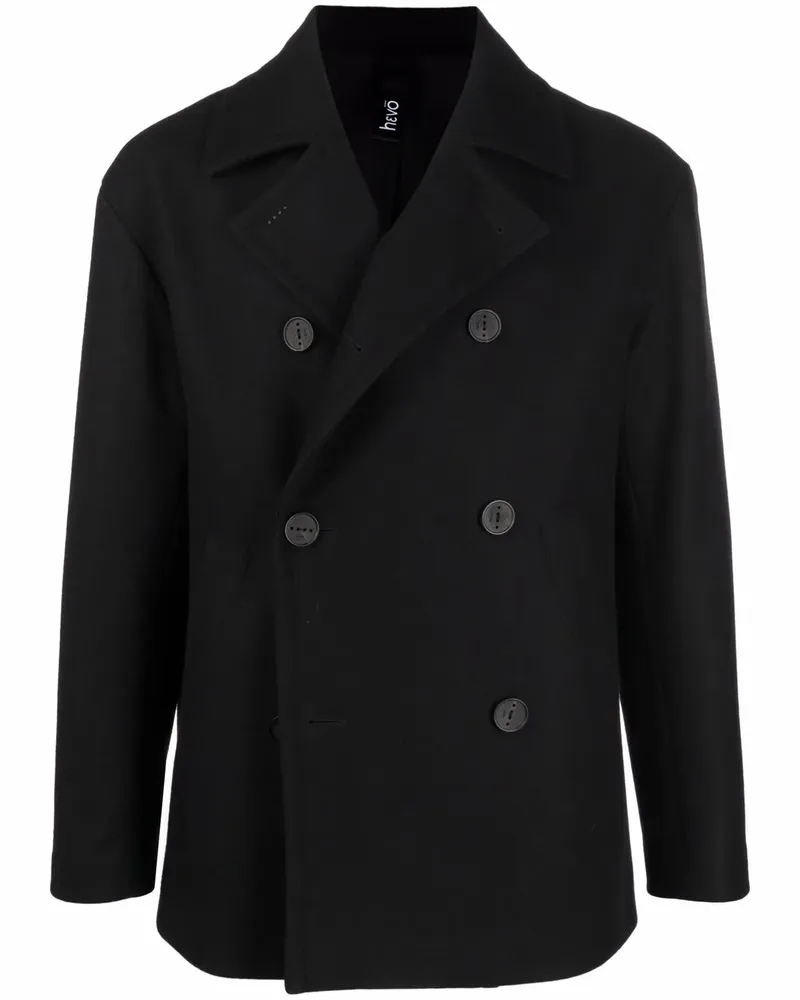 Hevò Klassische Cabanjacke - Schwarz Schwarz