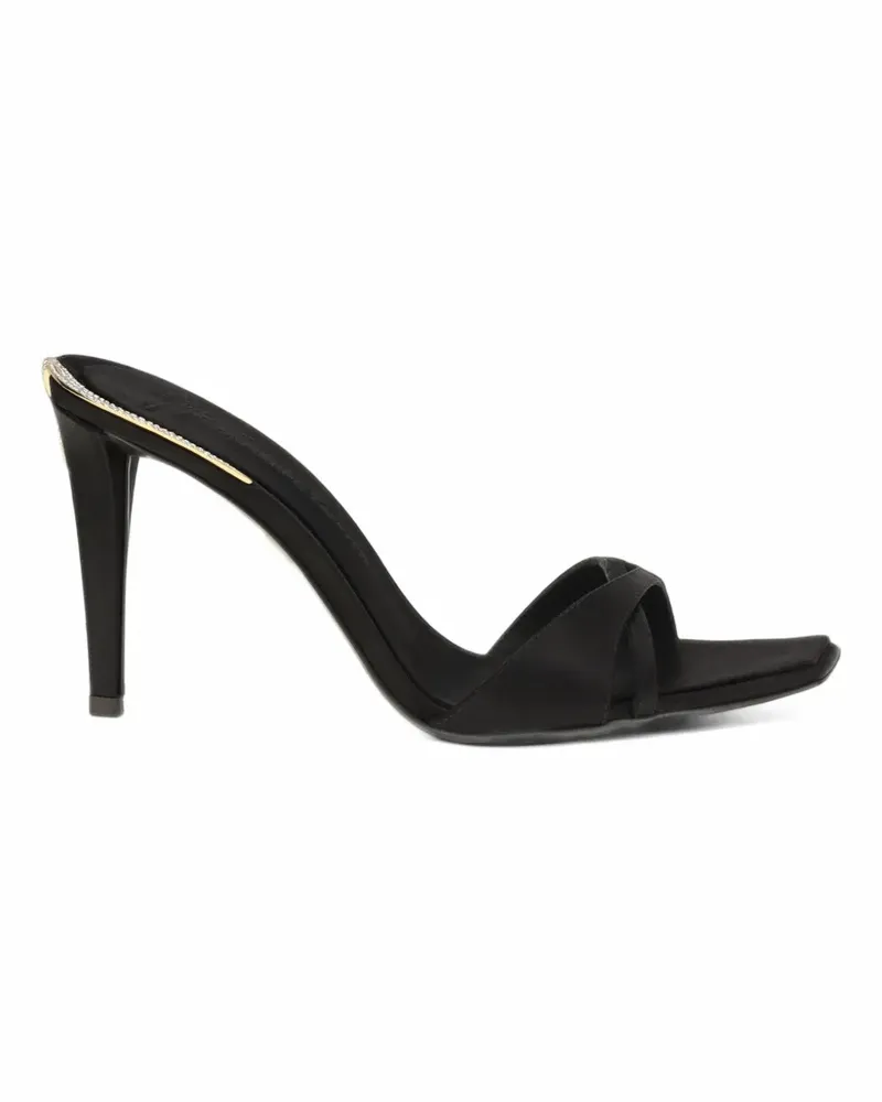 Giuseppe Zanotti Salamander Mules 90cm - Schwarz Schwarz