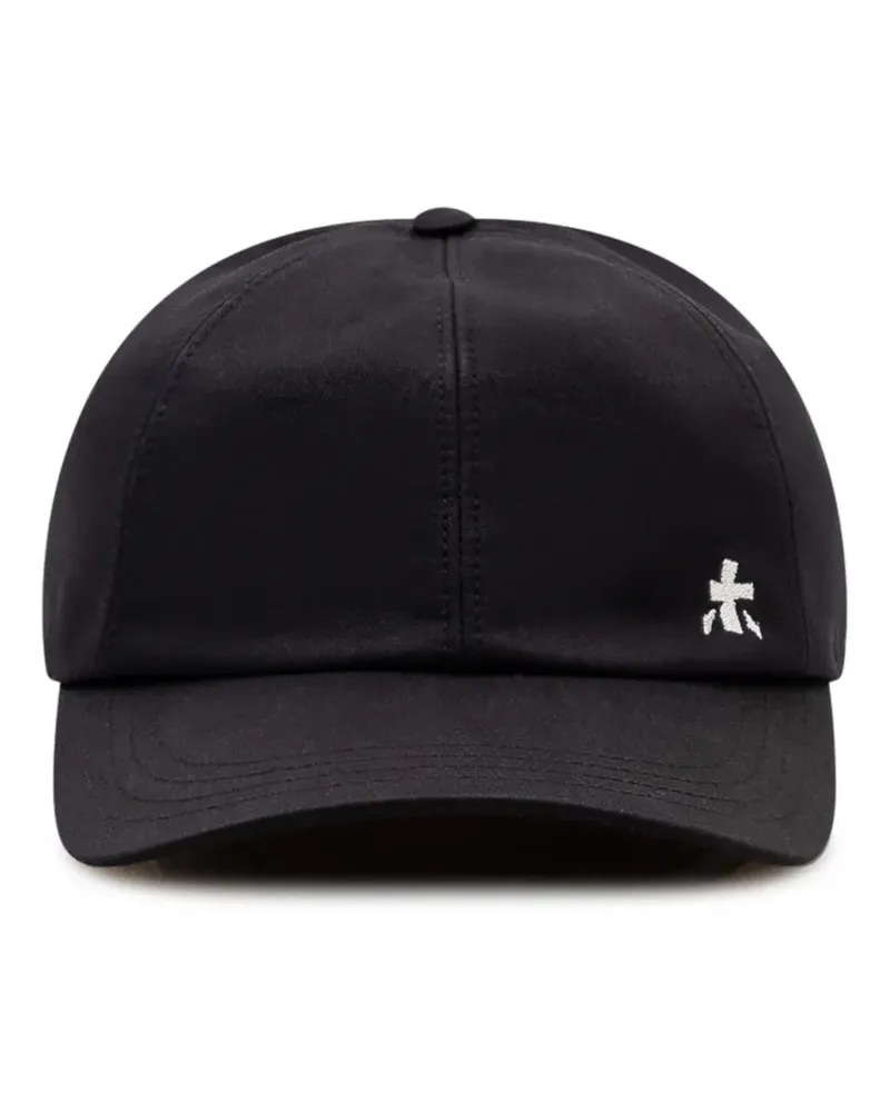 Premiata logo-embroidered baseball cap - Schwarz Schwarz