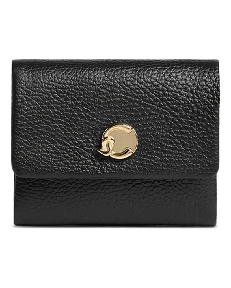 Coccinelle Klassisches Portemonnaie - Schwarz Schwarz