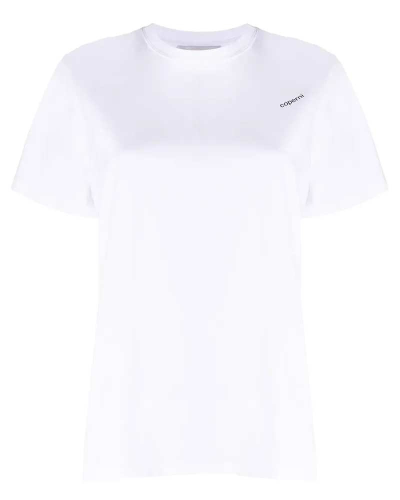 COPERNI T-Shirt mit Logo-Print - Weiß Weiß
