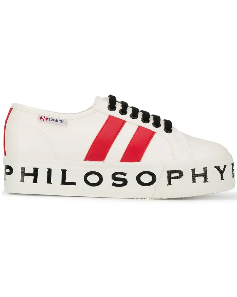 Philosophy Di Lorenzo Serafini Superga x Philosophy Sneakers - Weiß Weiß