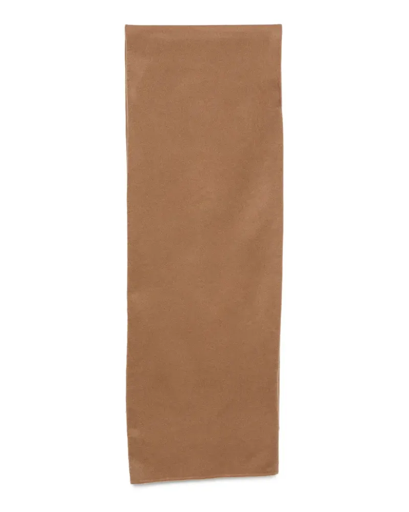 Malo Fein gestrickter Schal - Braun Braun