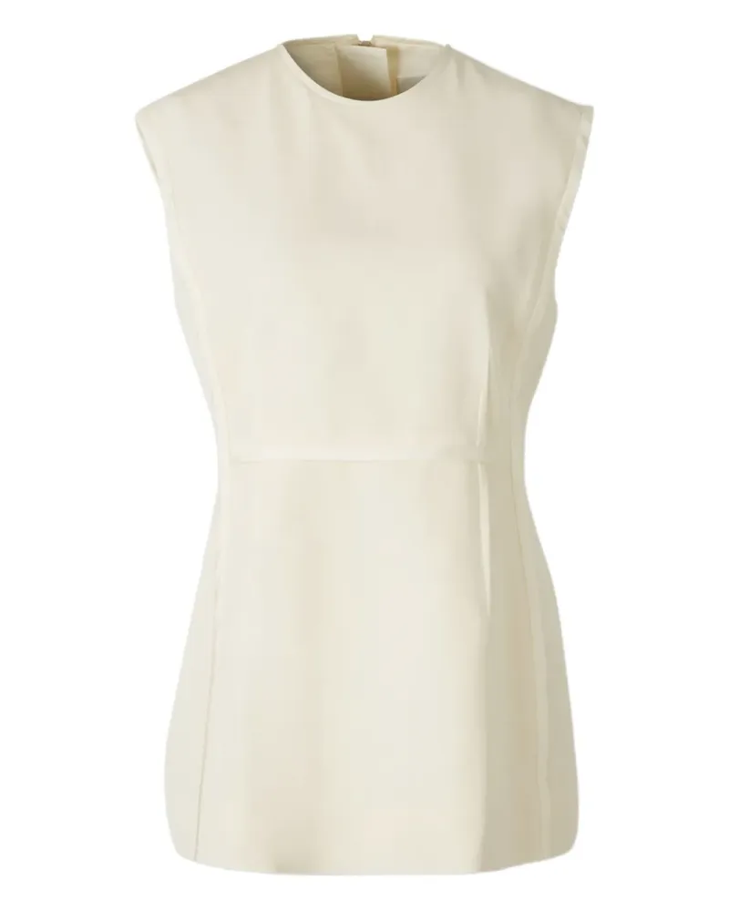 Jil Sander Top mit rundem Ausschnitt - Nude Nude