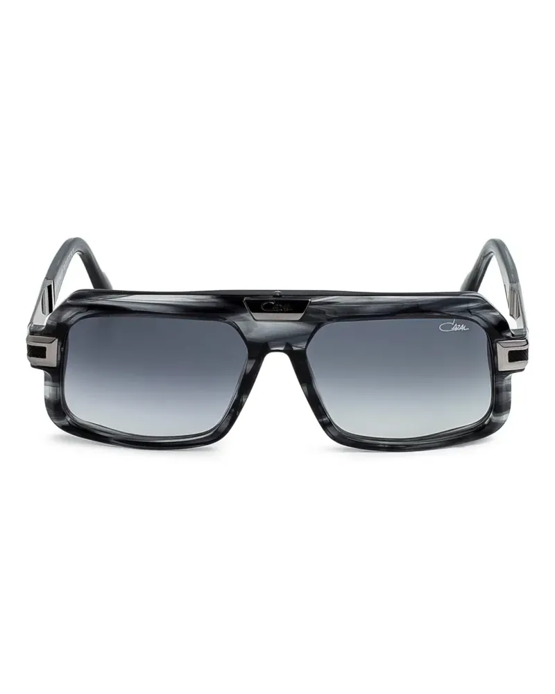 CAZAL 8051 Sonnenbrille mit eckigem Gestell - Grau Grau