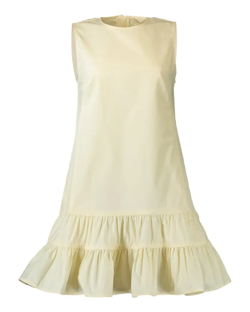 Ulla Johnson Cecily ruffled mini dress - Nude Nude