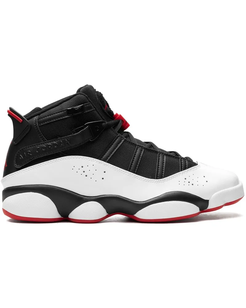 Jordan 6 Rings "Wht/Blk/Red" Sneakers - Schwarz Schwarz