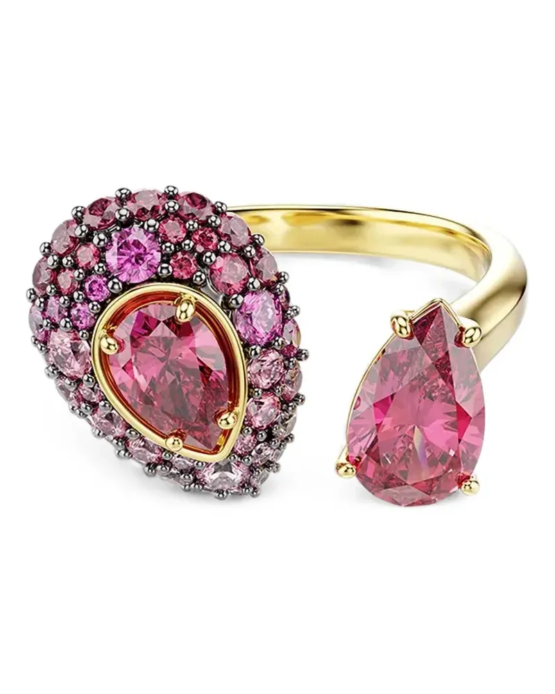 Swarovski Sublima Ring mit Kristallen - Gold Gold