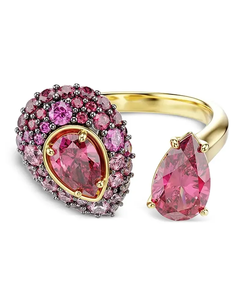 Swarovski Sublima Ring mit Kristallen - Gold Gold