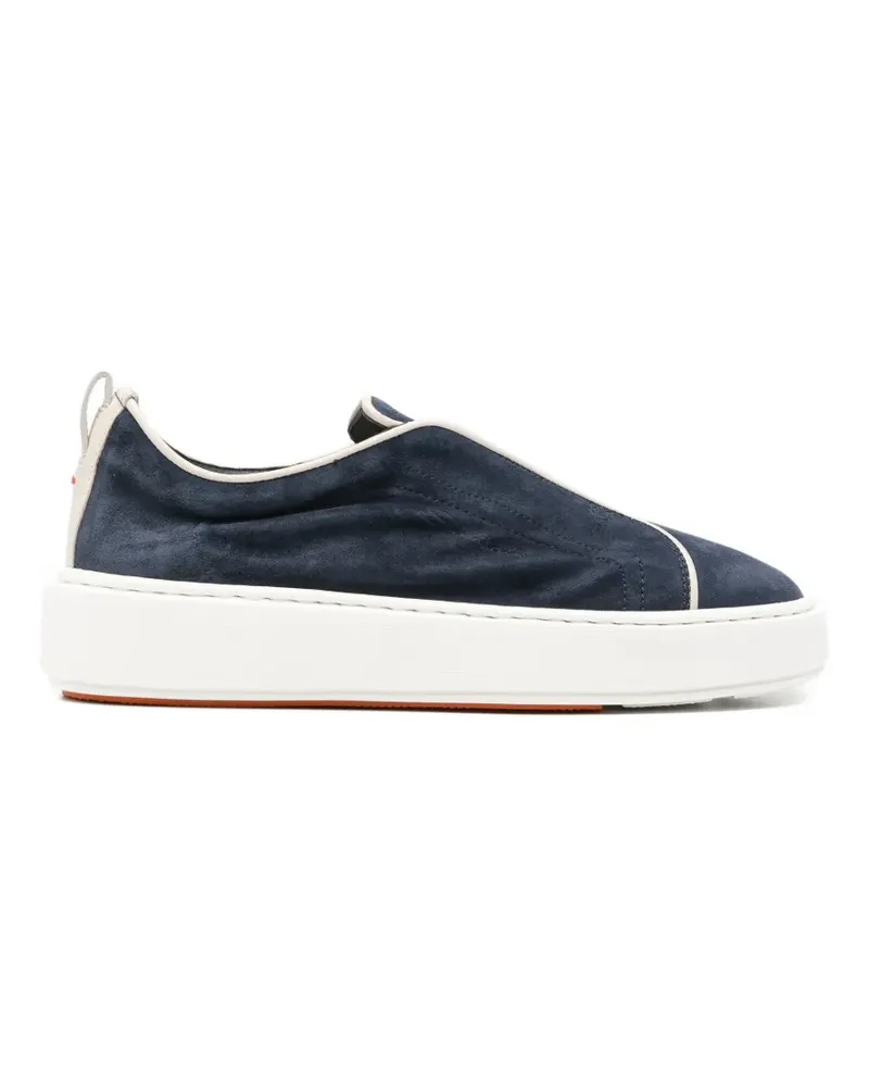 Santoni Victory slip-on sneakers - Blau Blau
