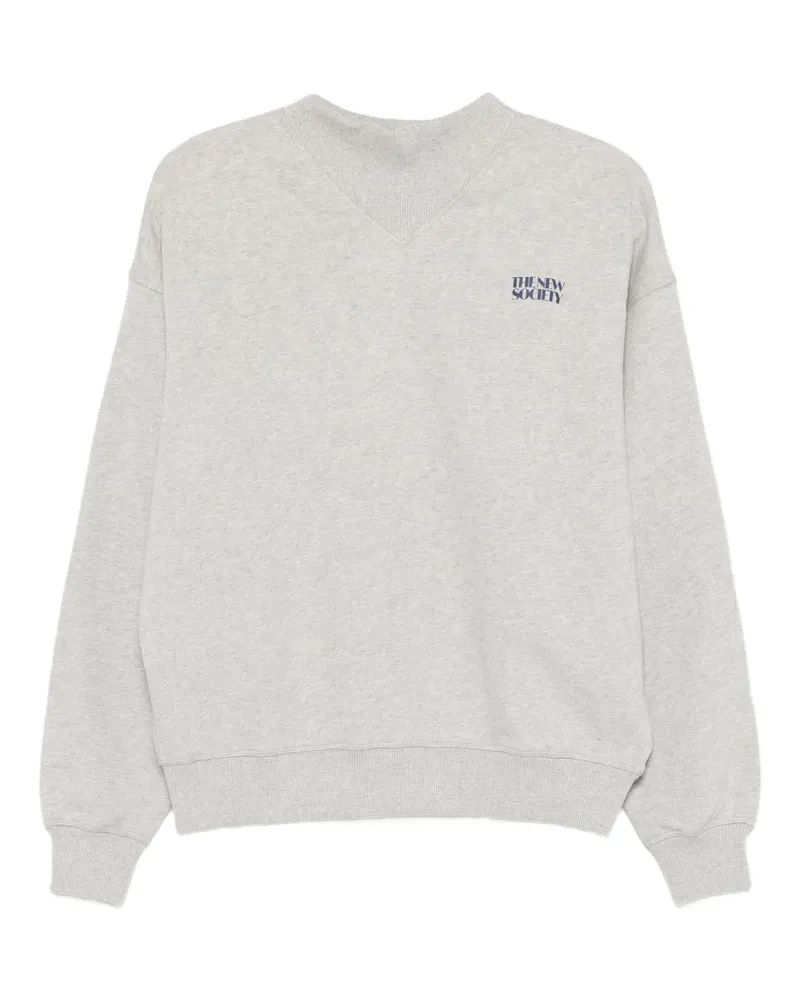 The New Society Klassisches Sweatshirt - Grau Grau