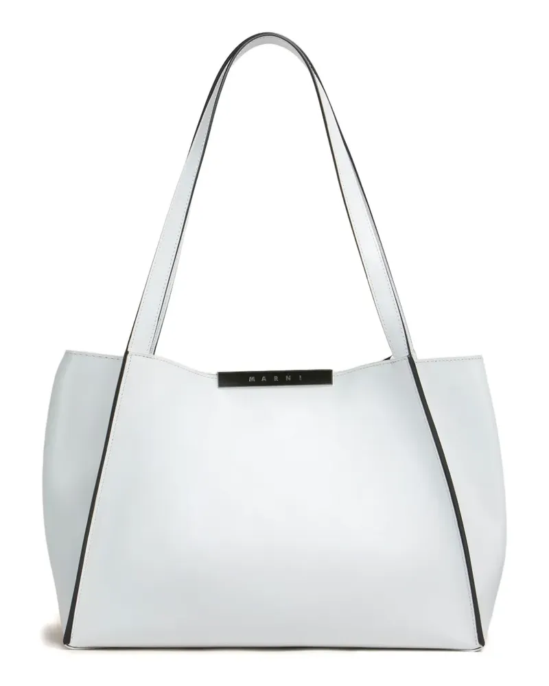 Marni Cresta Tote Bag - Weiß Weiß
