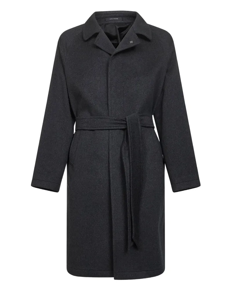Tagliatore belted coat - Grau Grau