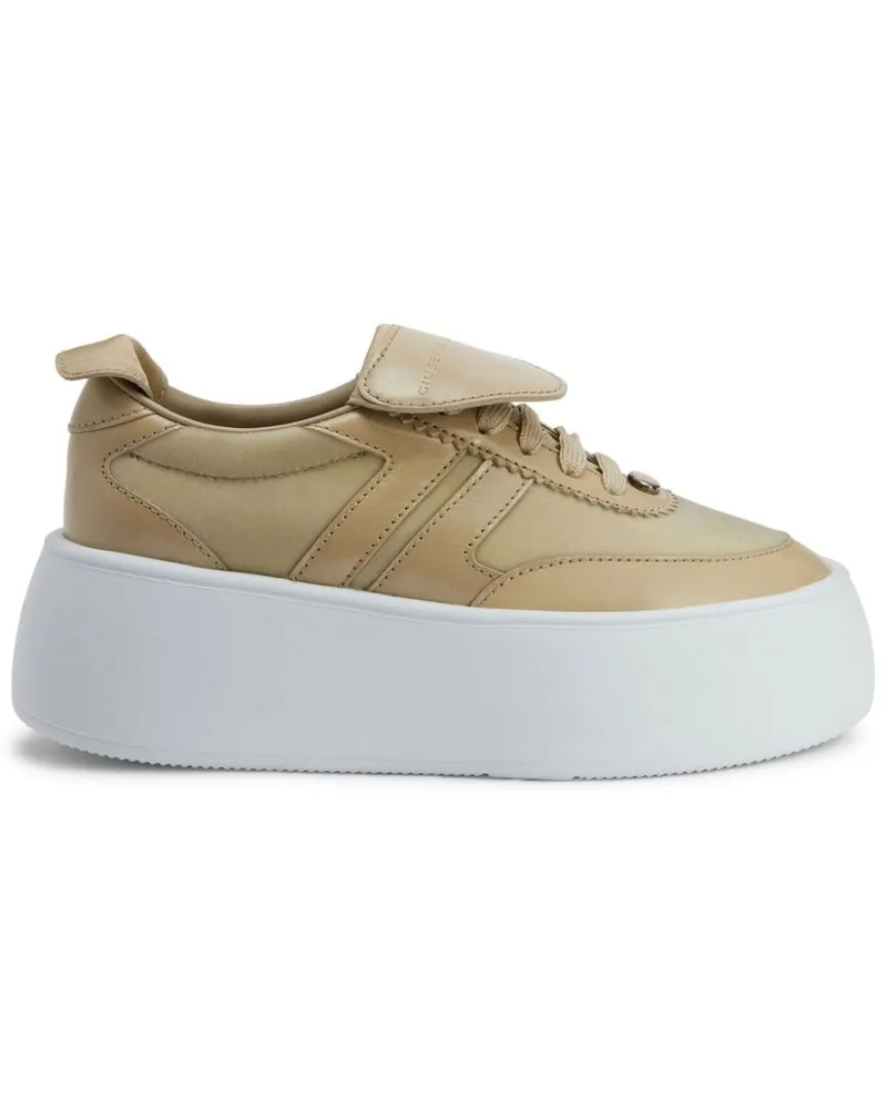 Giuseppe Zanotti GZ League Maxi Plateau-Sneakers - Nude Nude