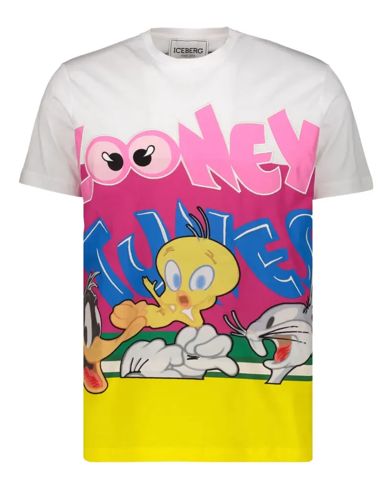 Iceberg Klassisches T-Shirt - Weiß Weiß