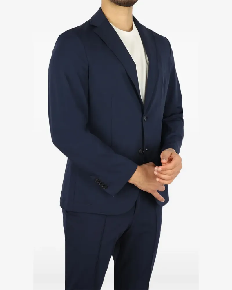 HUGO BOSS pressed-crease suit - Blau Blau