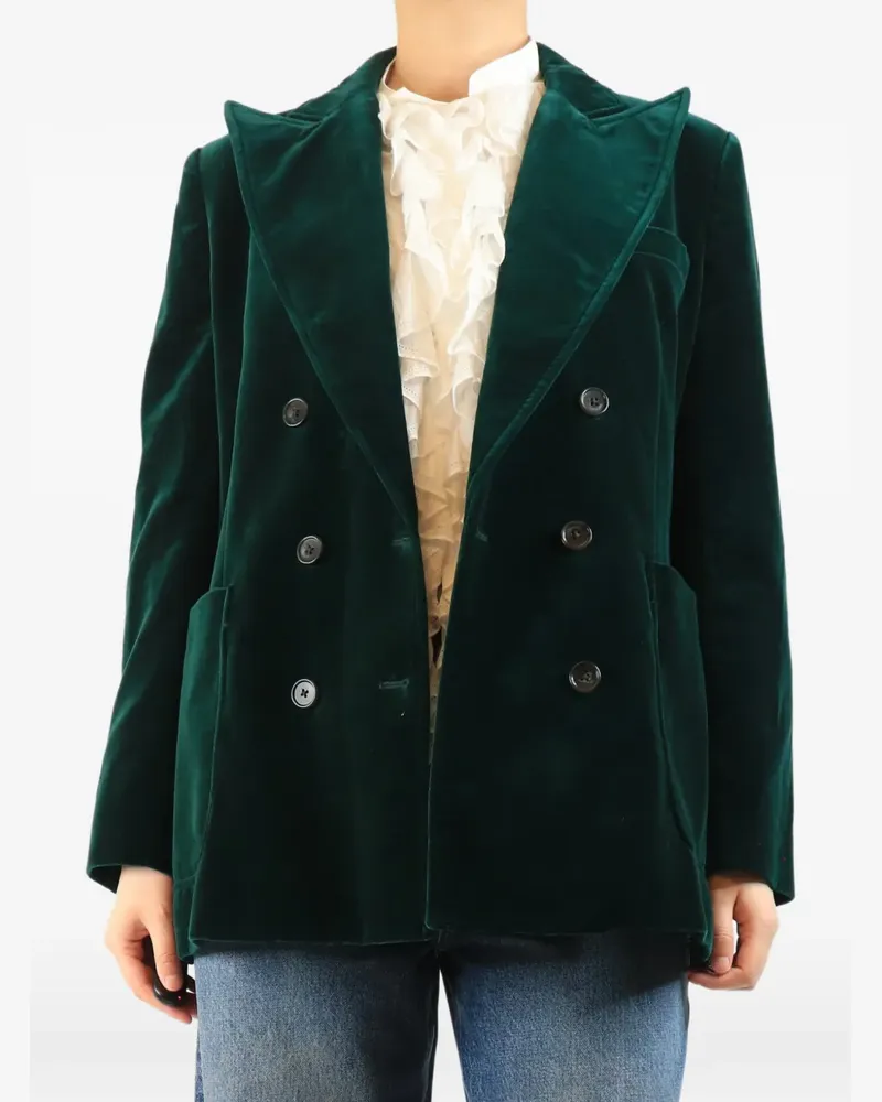 Bella Freud double-breasted blazer - Grün Grün