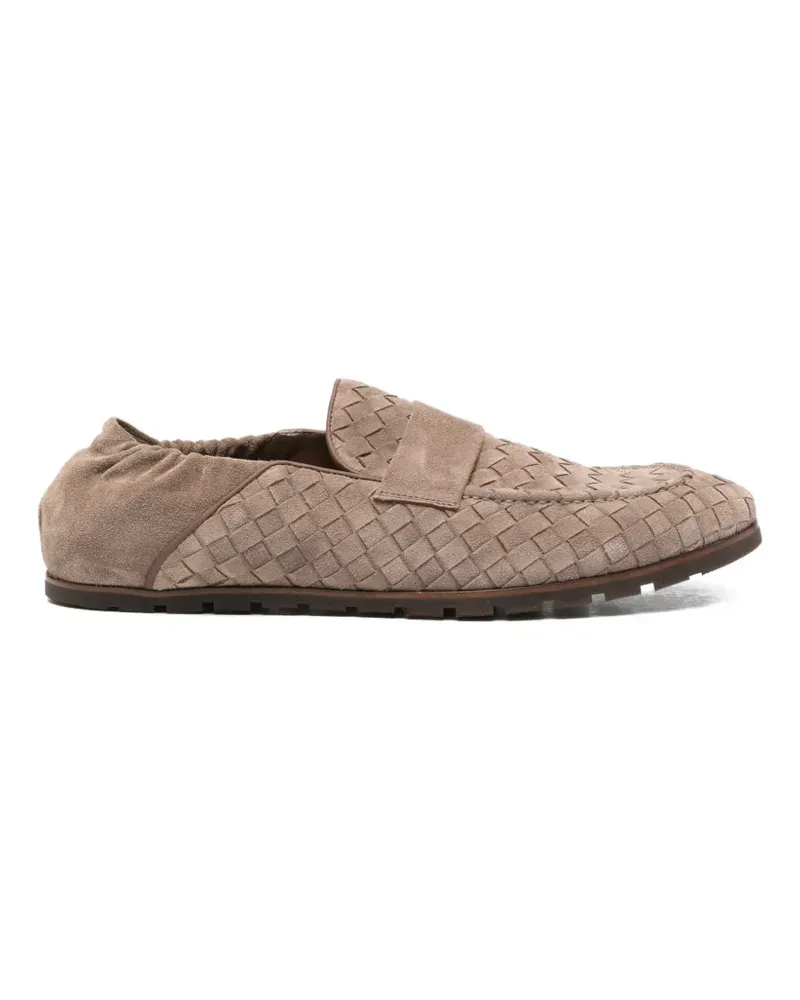 Neil Barrett leather loafers - Grau Grau