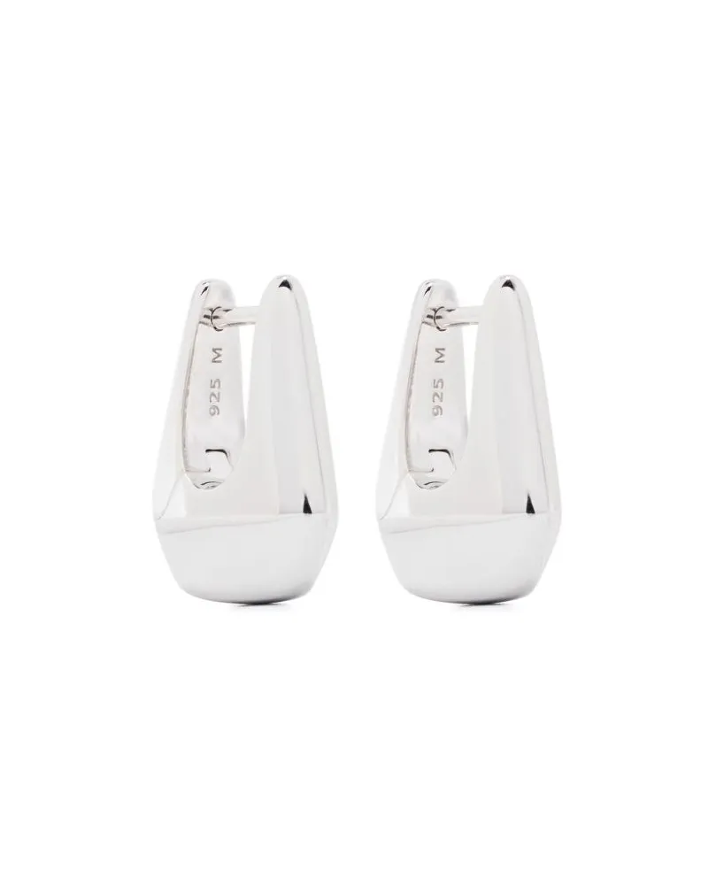 Missoma x Lucy Williams Arco hoop earrings - Silber Silber