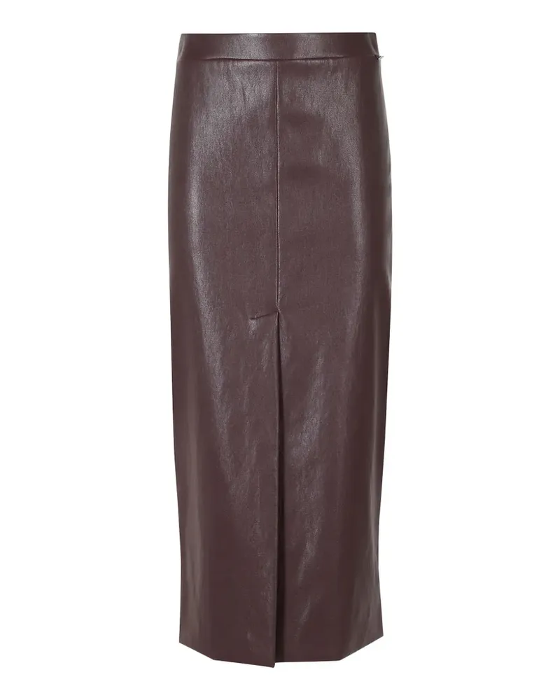 Herno front-slit midi skirt - Rot Rot