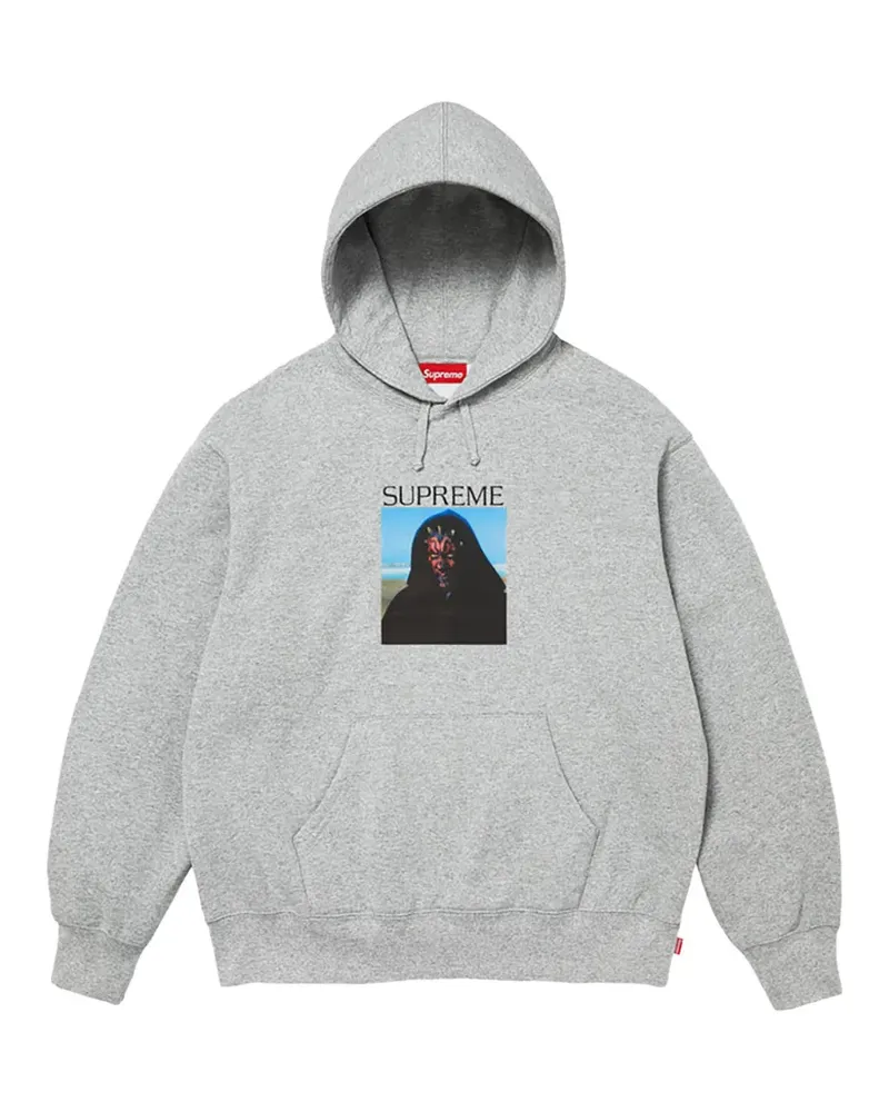 Supreme Being x Star Wars Sith Darth Maul Hoodie mit grafischem Print - Grau Grau
