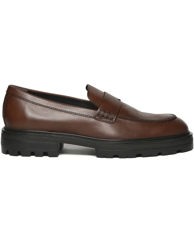 Hogan H673 loafers - Braun Braun