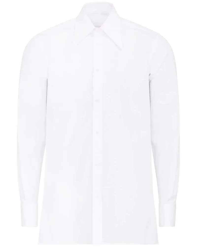Maison Margiela Hemd mit klassischem Kragen - Weiß Weiß