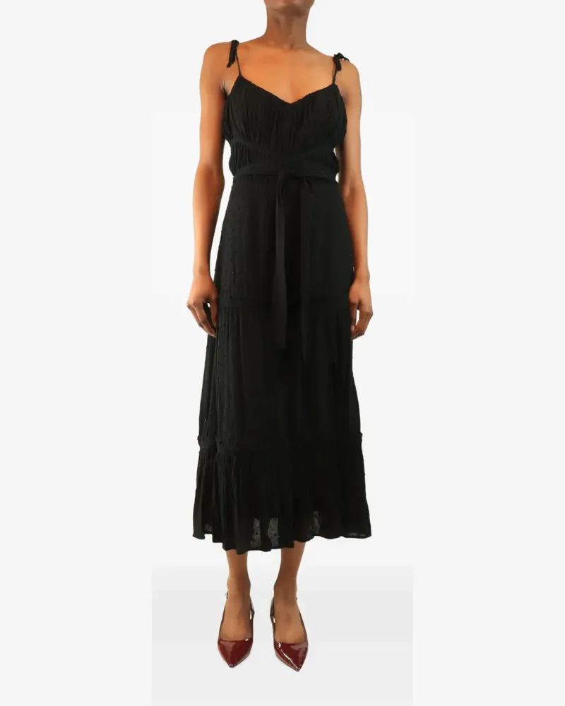 Paige tiered maxi dress - Schwarz Schwarz
