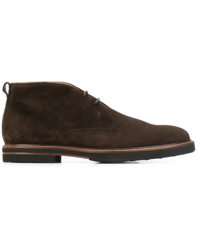 TOD'S Klassische Desert-Boots - Braun Braun
