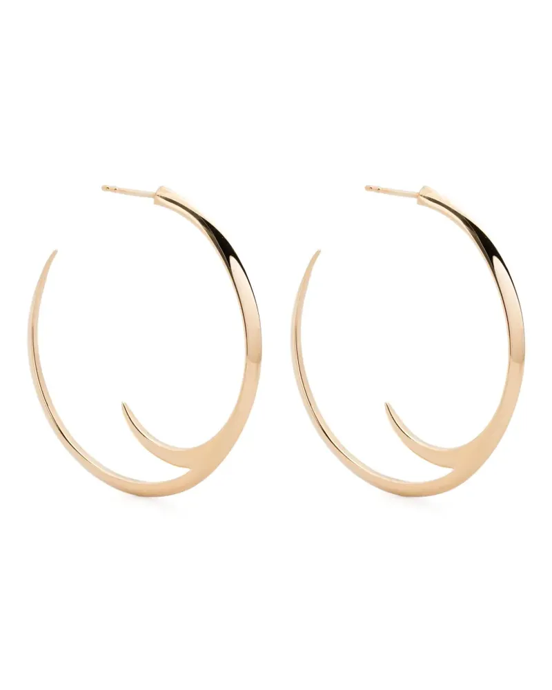 Shaun Leane large Talon Cat Claw hoop earrings - Gold Gold