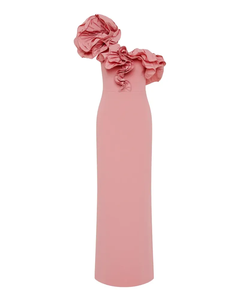 Rebecca Vallance Ella one-shoulder maxi dress - Rosa Rosa
