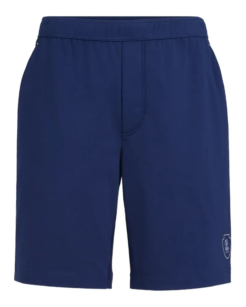 Brunello Cucinelli Shorts mit Kontrasteinsätzen - Blau Blau