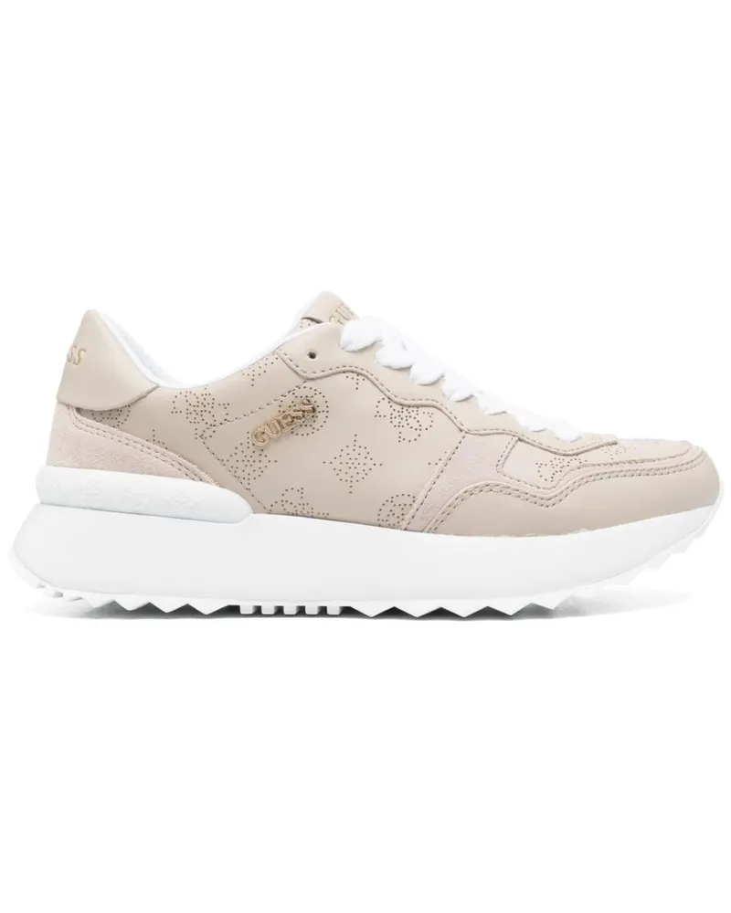 Guess Sneakers mit perforierten Details - Nude Nude