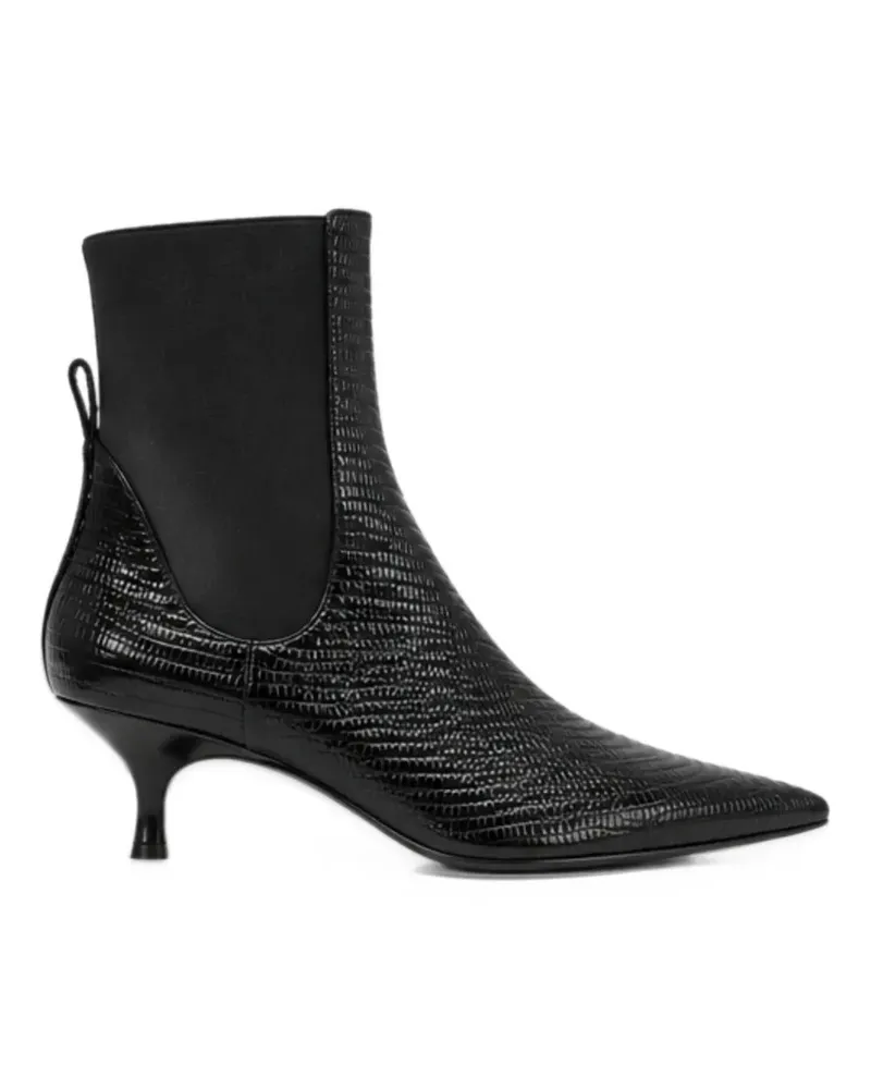 Gia Borghini Tara pointed-toe boots - Schwarz Schwarz