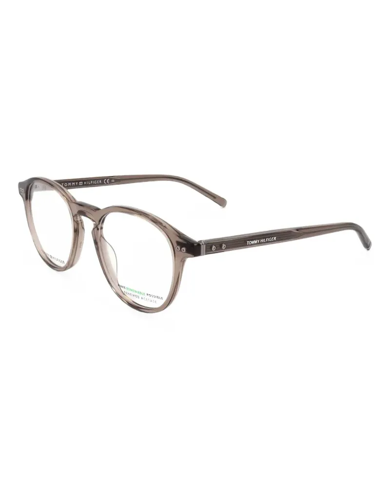 Tommy Hilfiger round-frame glasses - Nude Nude