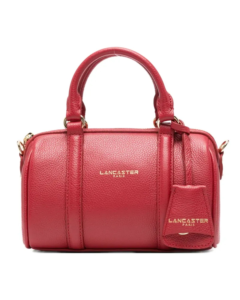 Lancaster small grained leather tote bag - Rot Rot