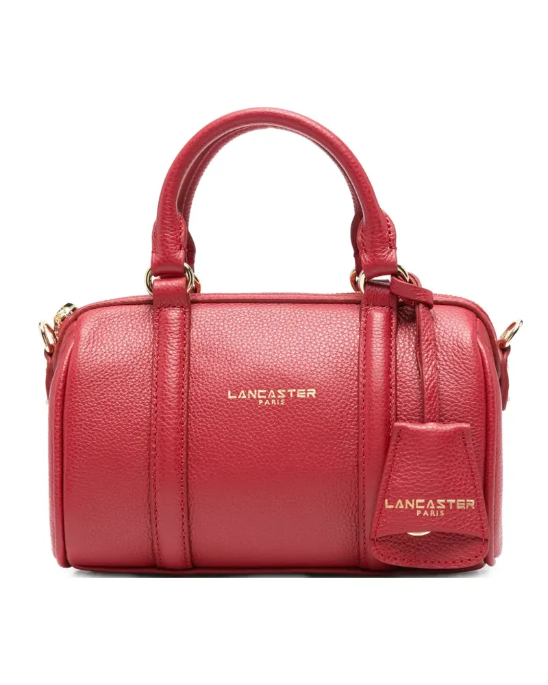 Lancaster small grained leather tote bag - Rot Rot