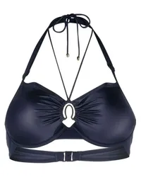 Marlies Dekkers Jet Set Balconette-Bikinioberteil Blau