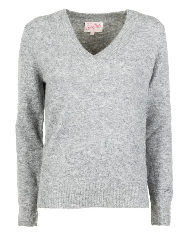 MC2 Saint Barth Anise V-neck knitwear - Grau Grau