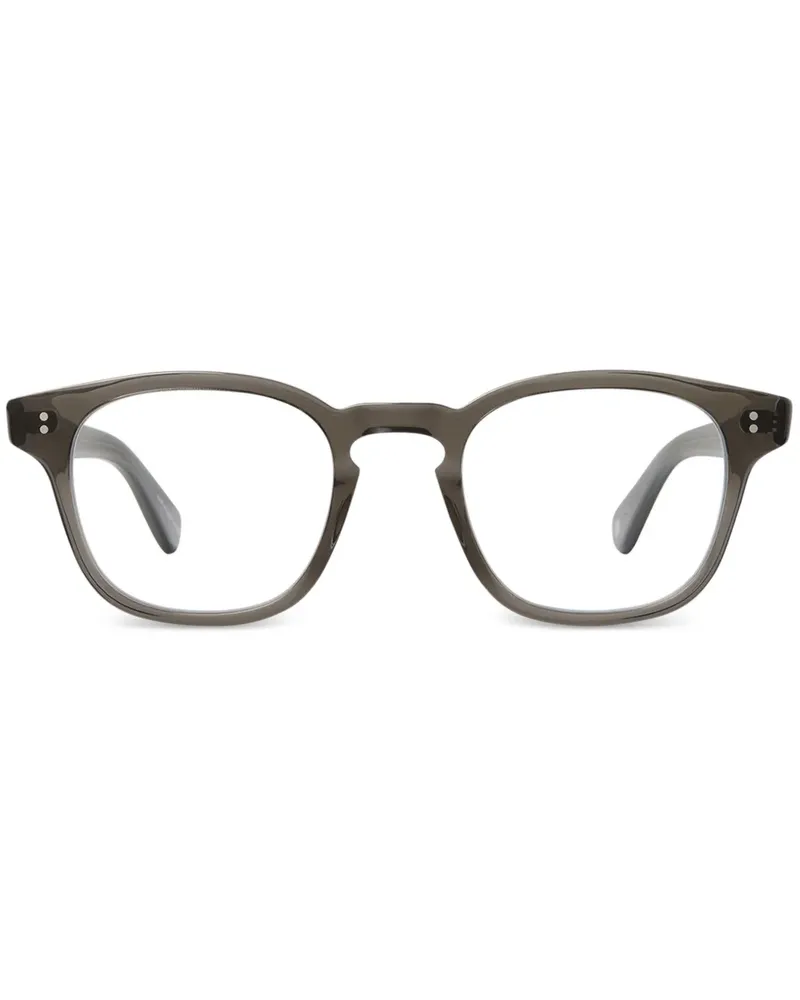 Garrett Leight Brille mit eckigem Gestell - Schwarz Schwarz