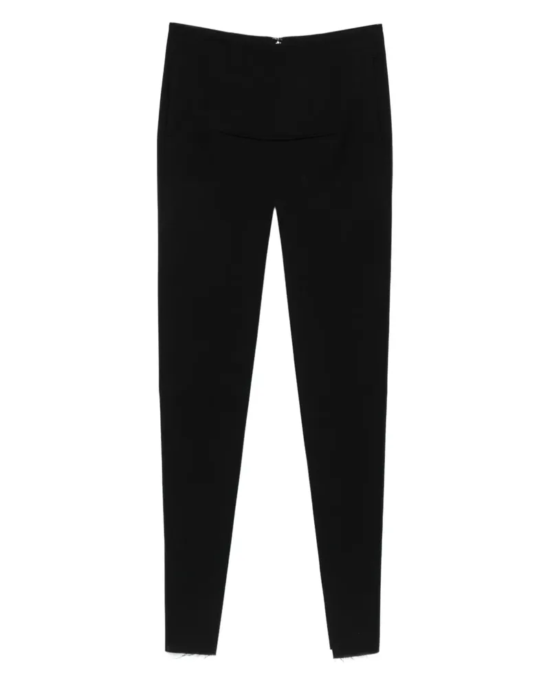 Rick Owens side-slit maxi skirt - Schwarz Schwarz