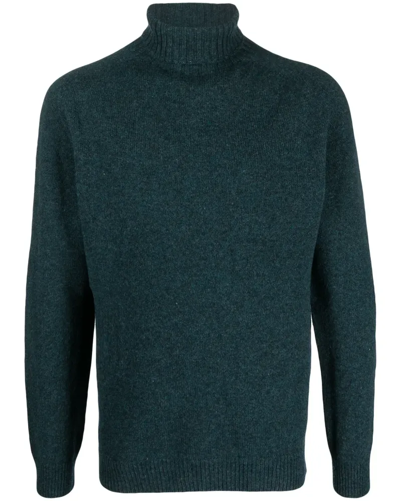 Sunspel Pullover mit Rollkragen - Grün Grün