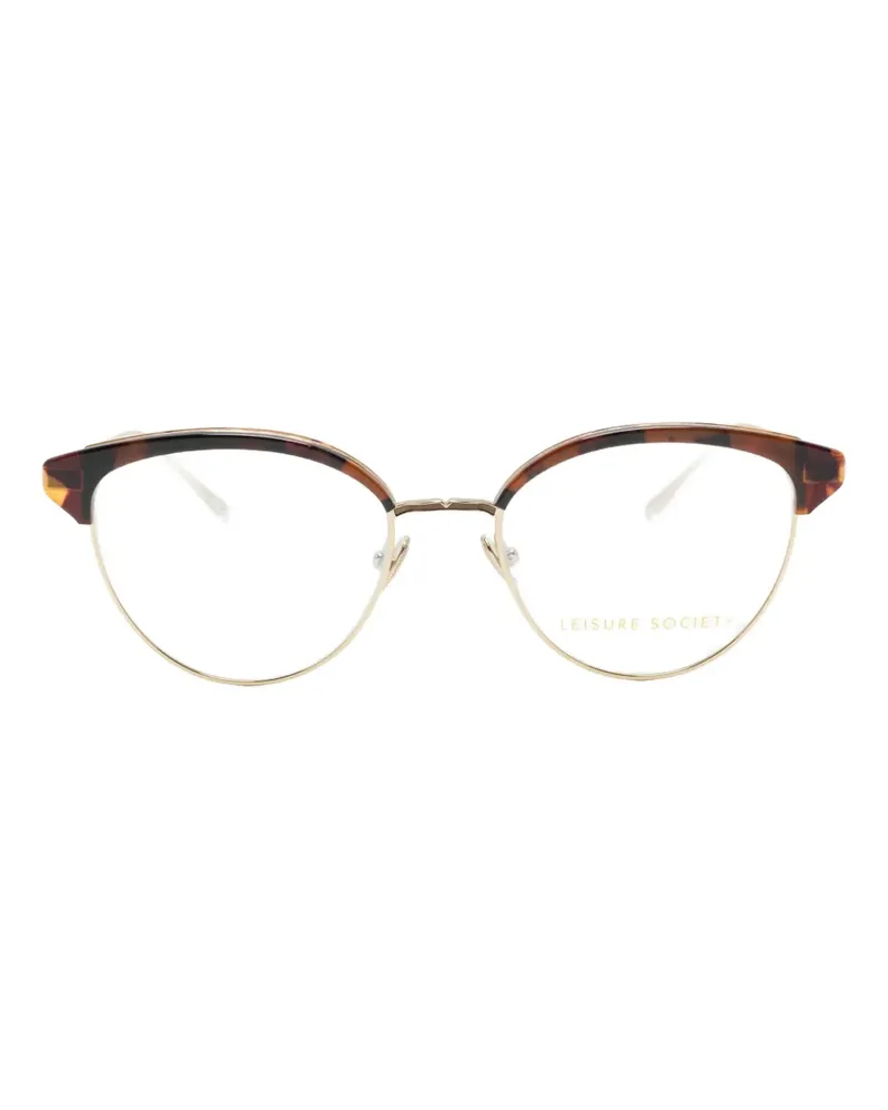 Leisure Society Lassen cat-eye glasses - Gold Gold