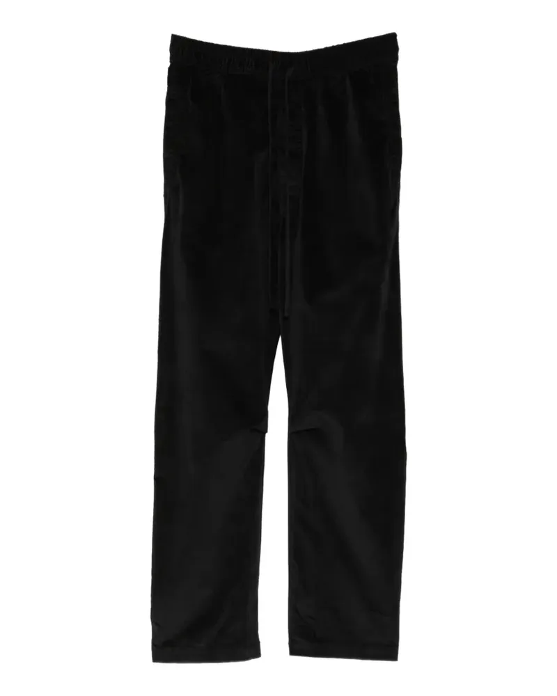 THOM KROM corduroy drawstring track pants - Schwarz Schwarz