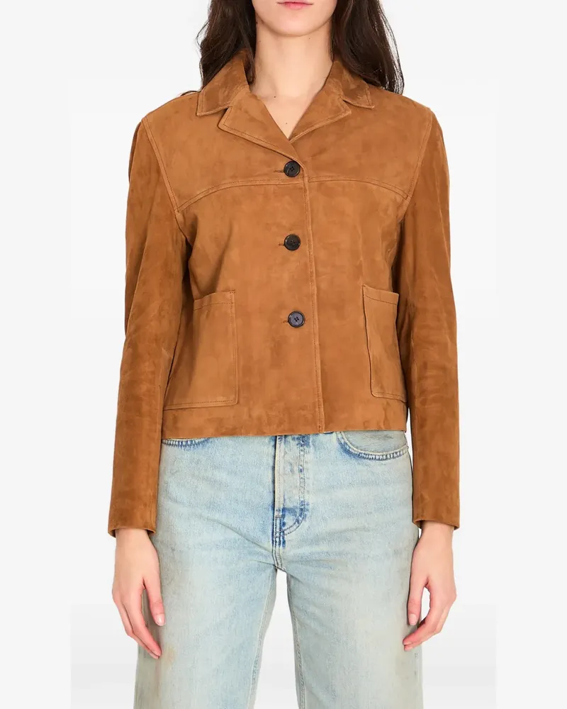 Arma Jacke aus Wildleder - Braun Braun