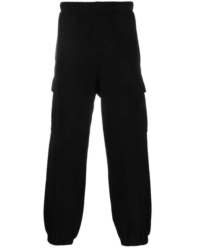Carhartt WIP Cargohose mit Logo-Patch - Schwarz Schwarz