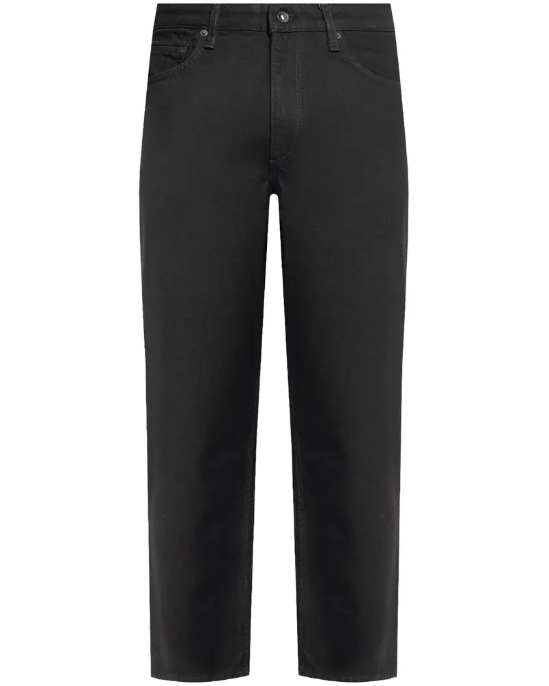 Rag & Bone Jeans mit geradem Bein Schwarz